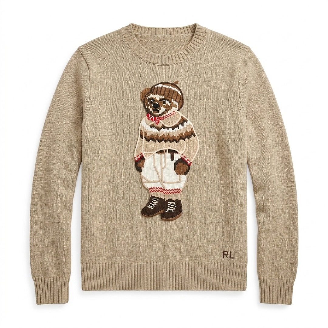 Ralph Lauren Polo Bear Cotton Crewneck Sweater · A3396 — תמונה 42