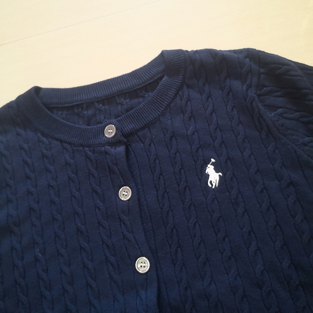Ralph Lauren Cable-Knit Cotton Cardigan · A2092 — תמונה 30