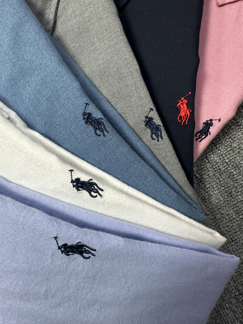 Ralph Lauren The Iconic Solid Cotton Button-Down · A2576 — תמונה 16