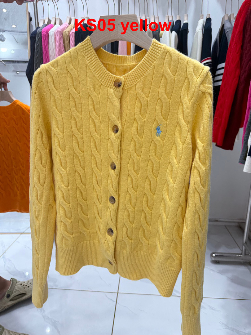 Ralph Lauren Cable-Knit Wool-Cashmere Cardigan · A3364 — תמונה 25