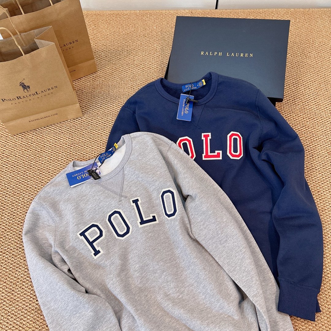 Ralph Lauren Logo Fleece Sweatshirt · A2910 — תמונה 25