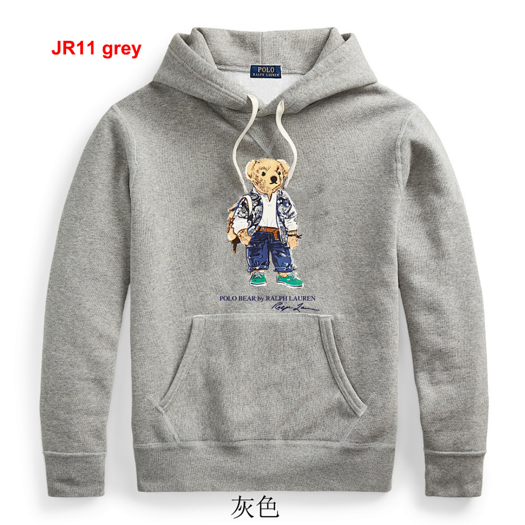 Ralph Lauren Polo Bear Fleece Hoodie · A1857 — תמונה 12