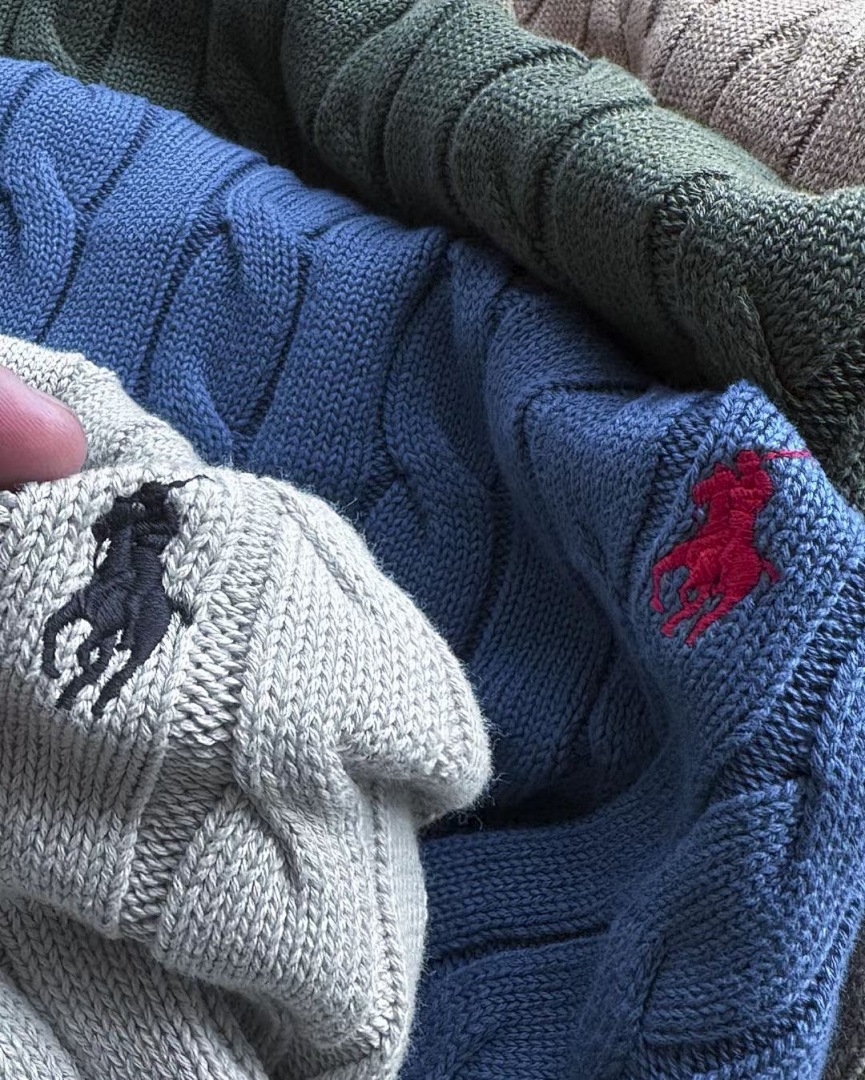 A2591 Rauph Lauren men sweater twist model — תמונה 39