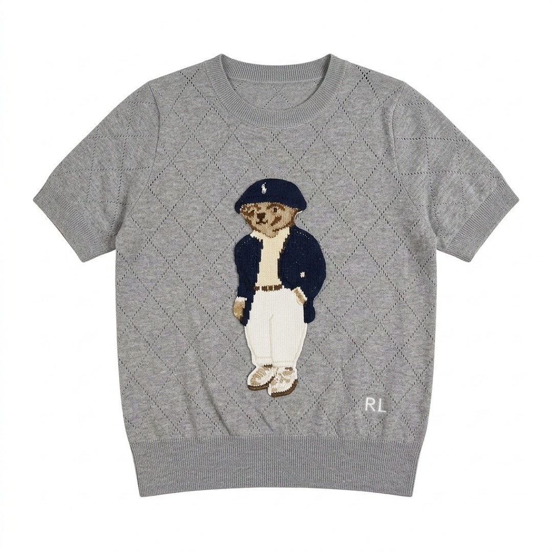 Ralph Lauren Polo Bear Jersey T-Shirt · A3395 — תמונה 15