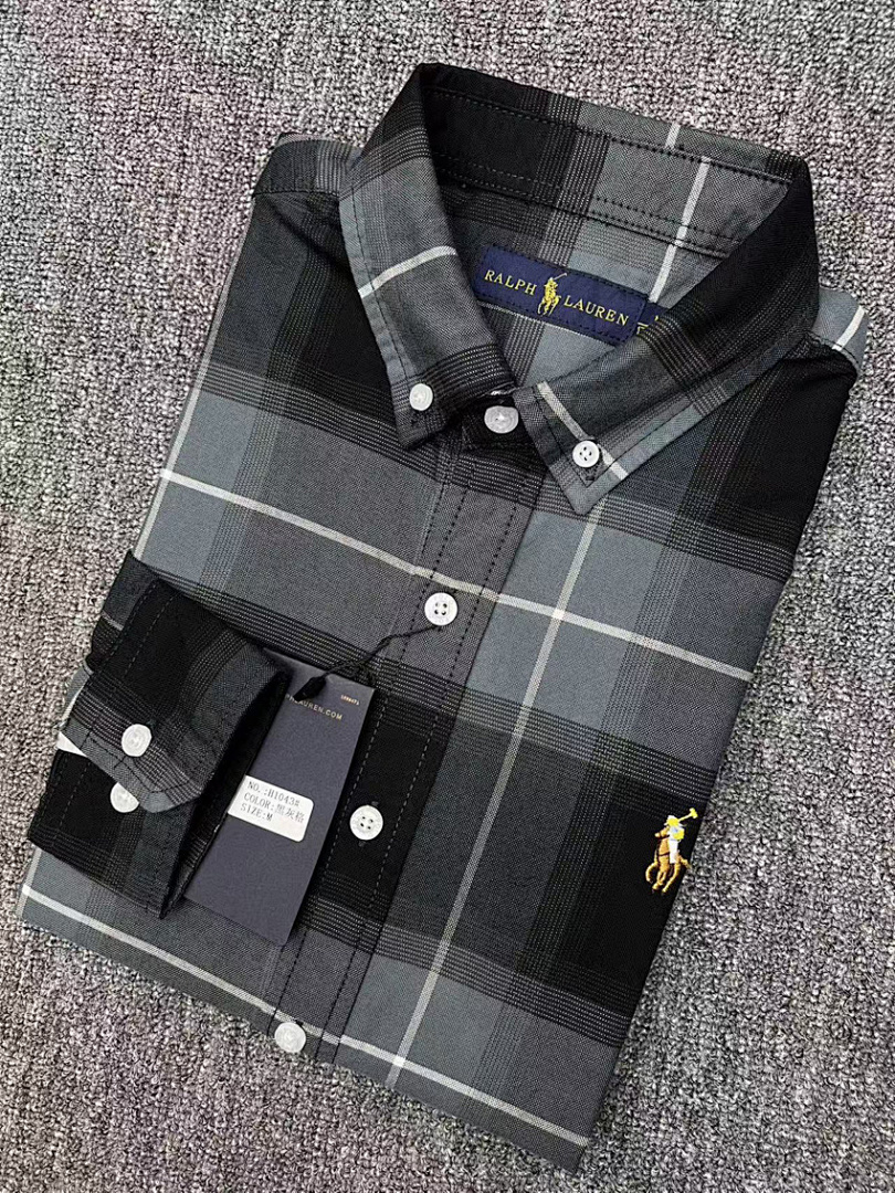Ralph Lauren Classic Fit Plaid Flannel Shirt · A2640 — תמונה 23
