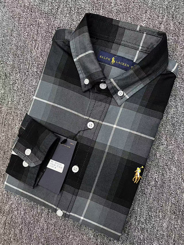Ralph Lauren Classic Fit Plaid Flannel Shirt · A2640 — תמונה 24