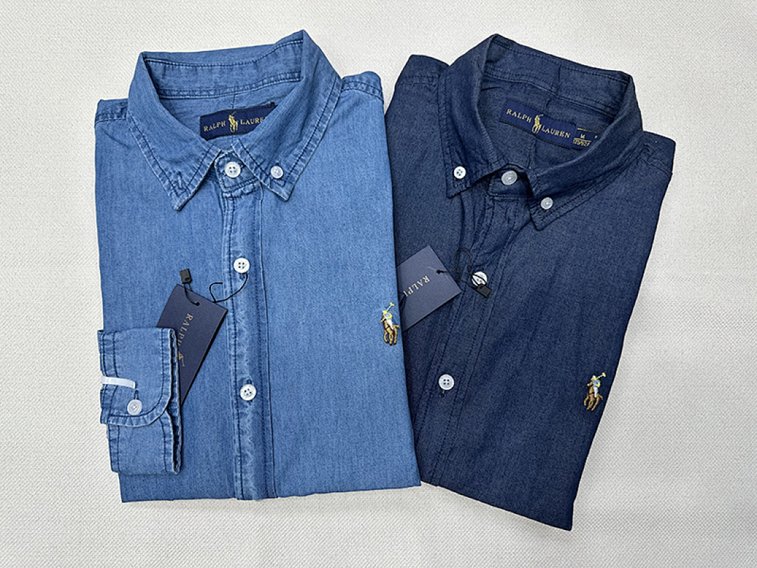 Ralph Lauren Custom Fit Denim Shirt · A916 — תמונה 22