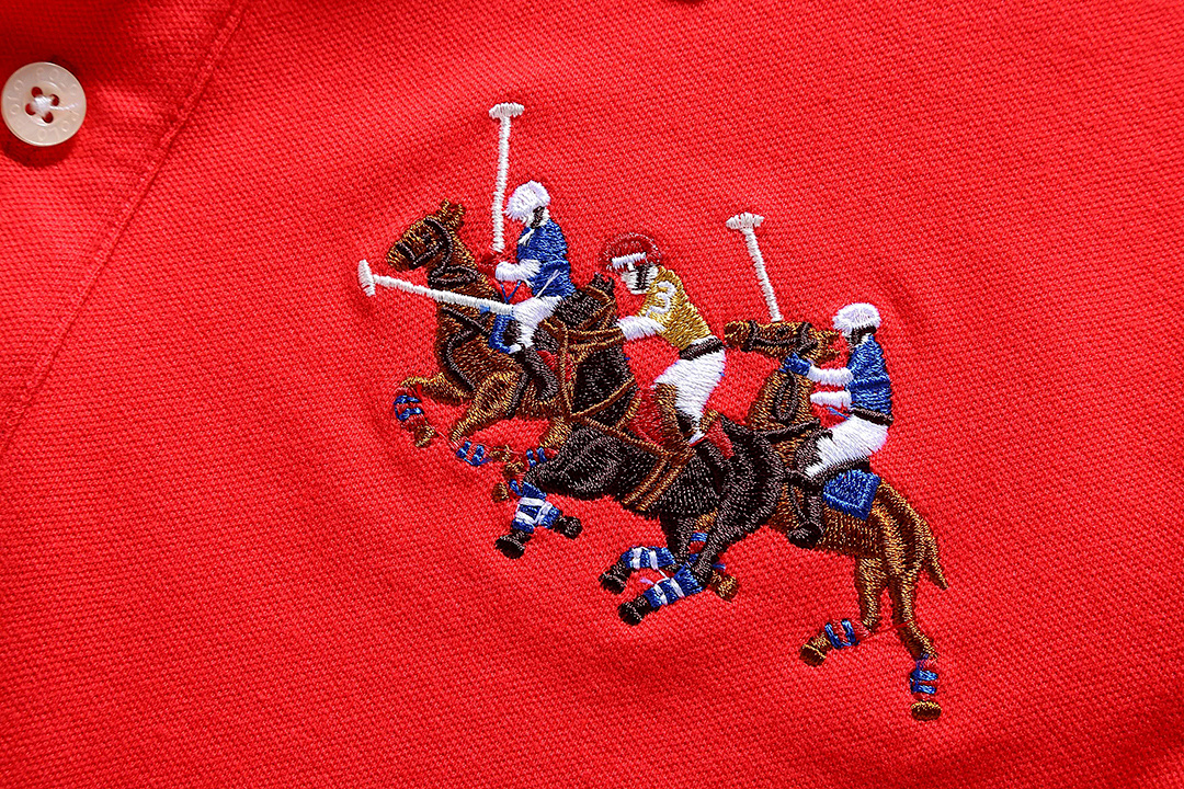 Ralph Lauren Triple-Pony Mesh Polo Shirt · A2240 — תמונה 9