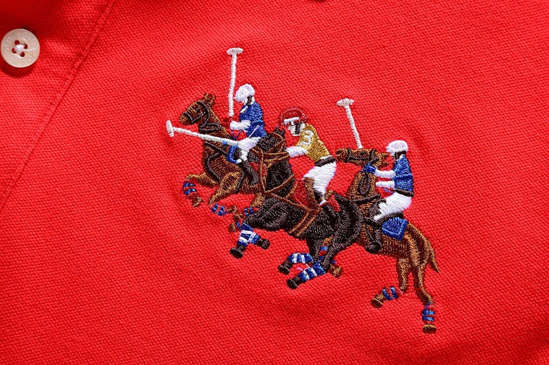 Ralph Lauren Triple-Pony Mesh Polo Shirt · A2240 — תמונה 10