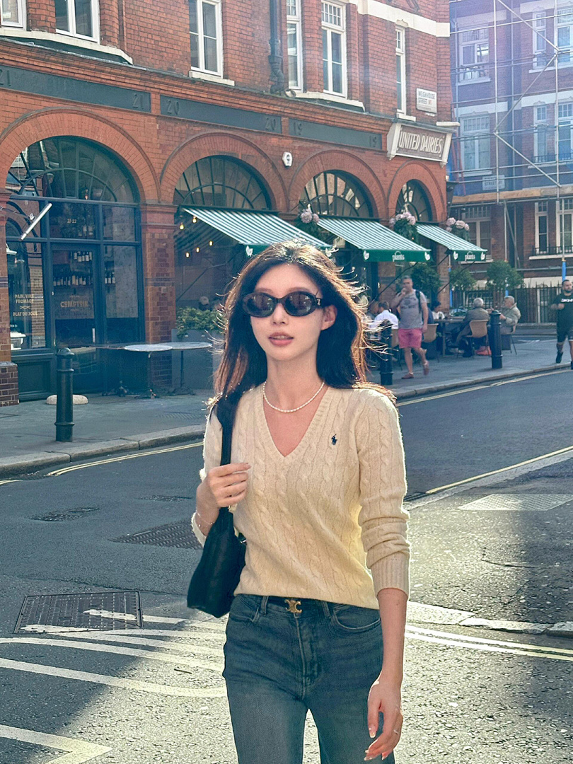Polo Ralph Lauren Julianna Cable-Knit Pima Cotton Sweater · A2617 — תמונה 6