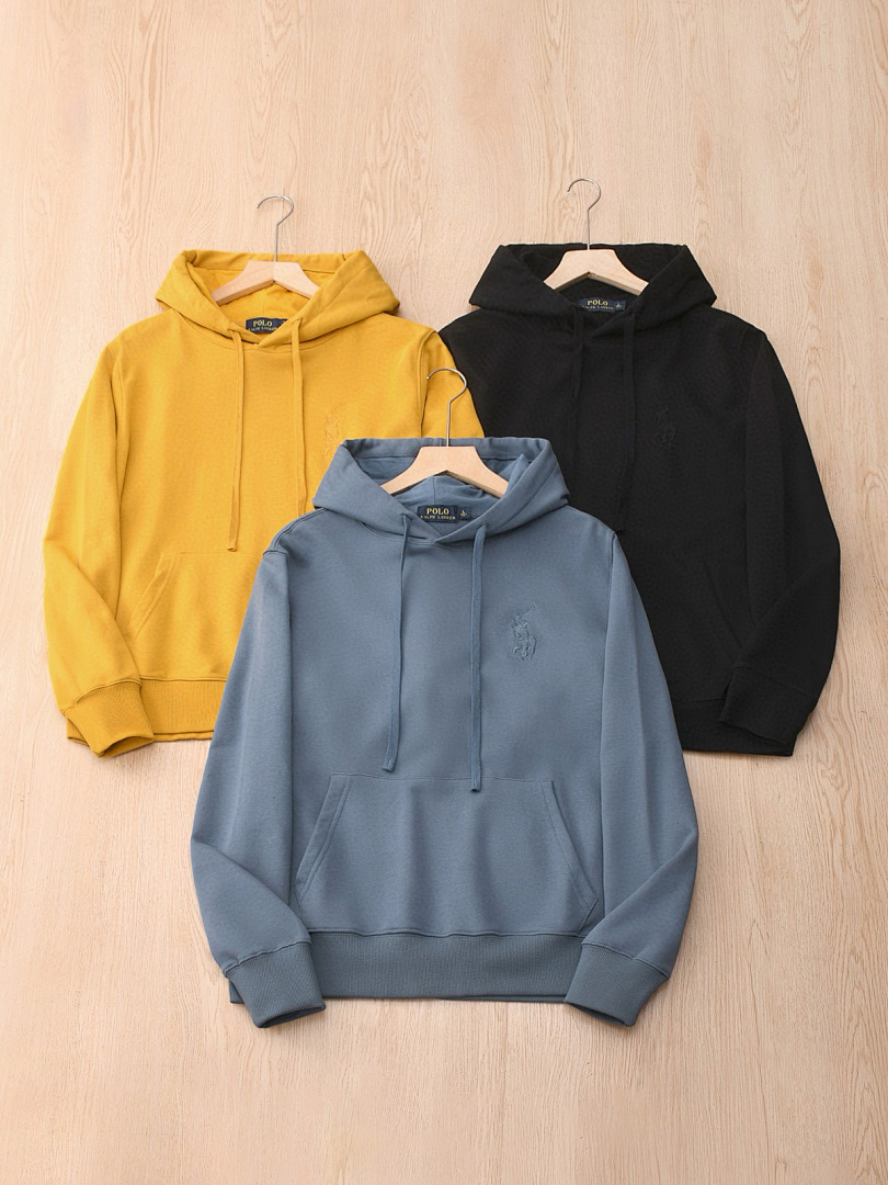 Polo Ralph Lauren RL Fleece Plaid-Logo Hoodie · A2108 — תמונה 41