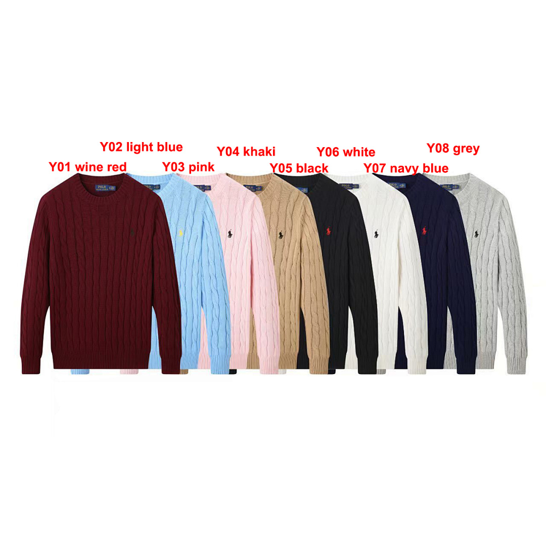 Polo Ralph Lauren Cable Knit Crewneck Sweater · A2819