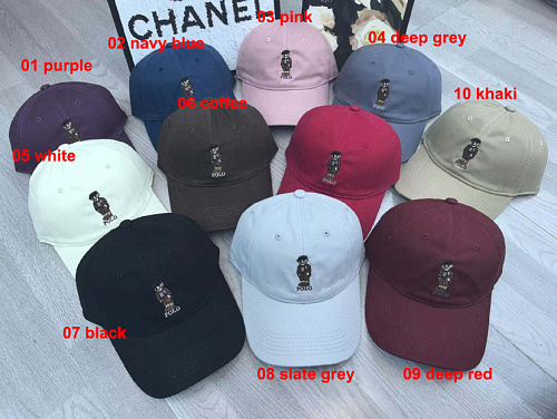 Ralph Lauren Polo Bear Twill Ball Cap · A3354