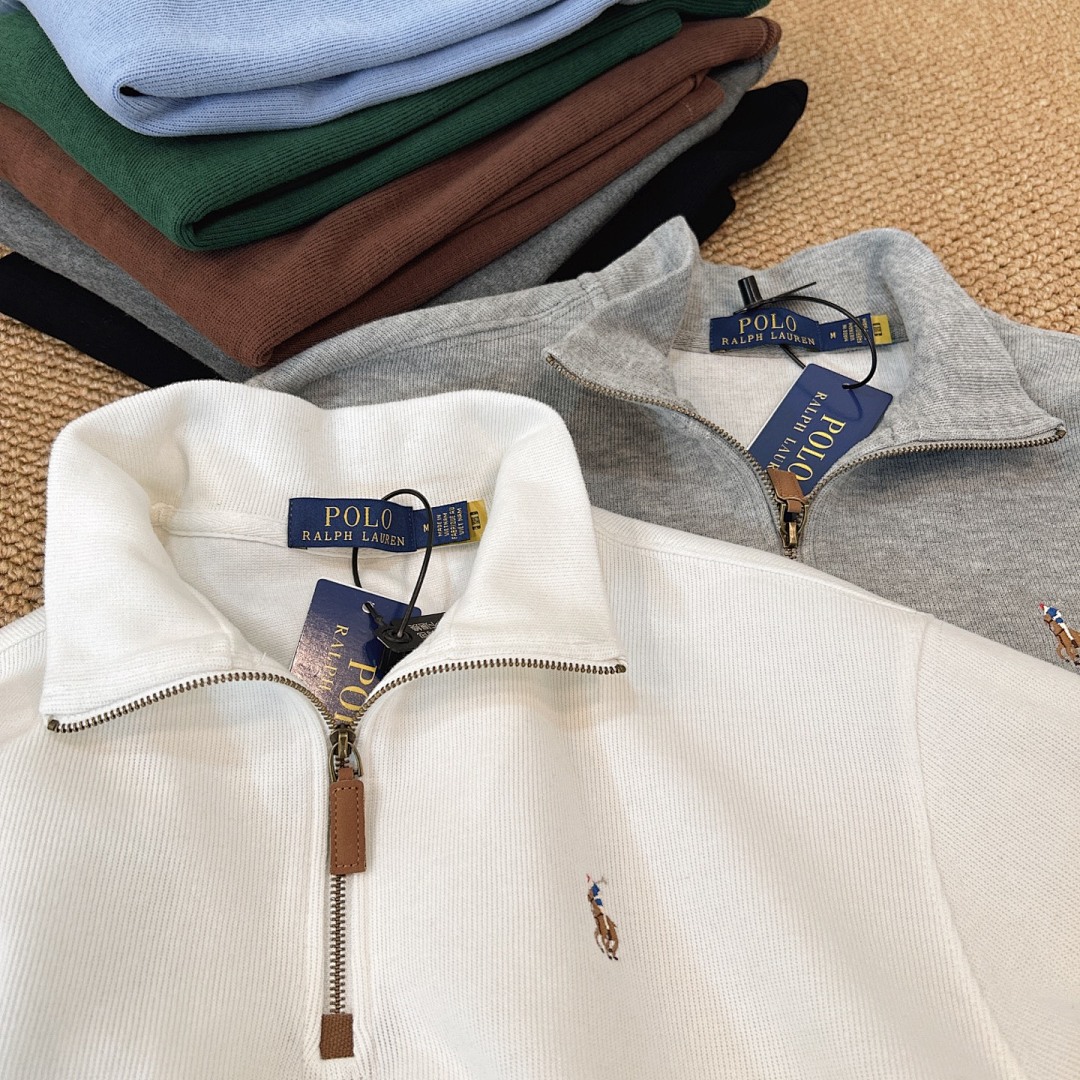 Ralph Lauren Estate-Rib Quarter-Zip Pullover · A2909 — תמונה 9