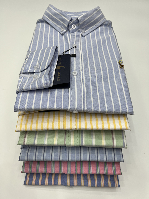 Ralph Lauren Striped Oxford Shirt · A2309 — תמונה 9