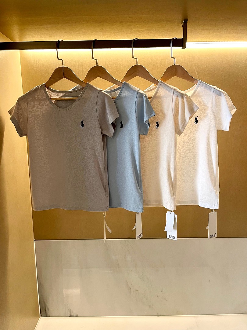 Ralph Lauren Shrunken Fit Jersey Long-Sleeve Tee · A3136 — תמונה 39