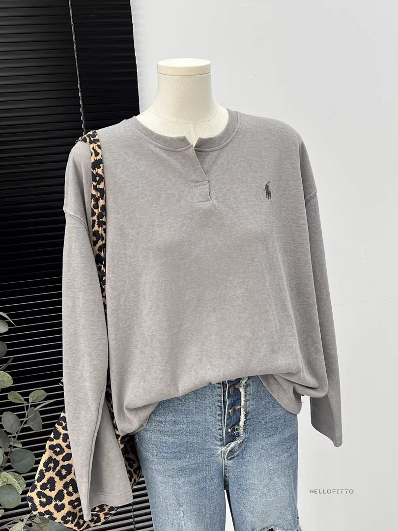 Ralph Lauren Henley · A2385 — תמונה 8