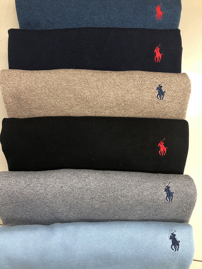Ralph Lauren Textured Cotton Crewneck Sweater · A843 — תמונה 6