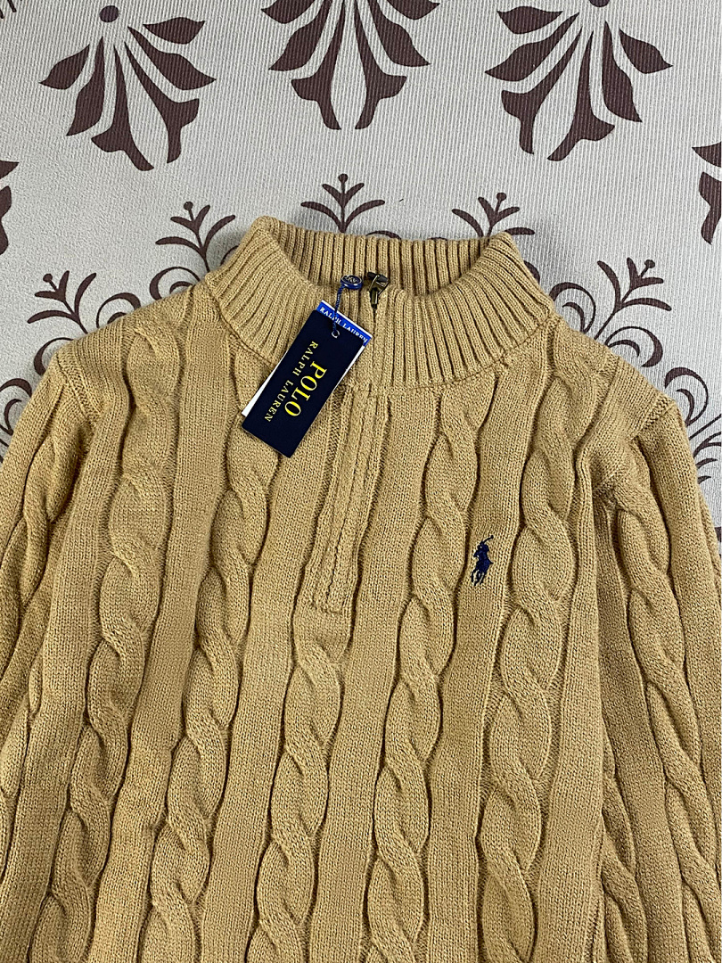 Ralph Lauren Cable-Knit Quarter-Zip Sweater · A2520 — תמונה 10