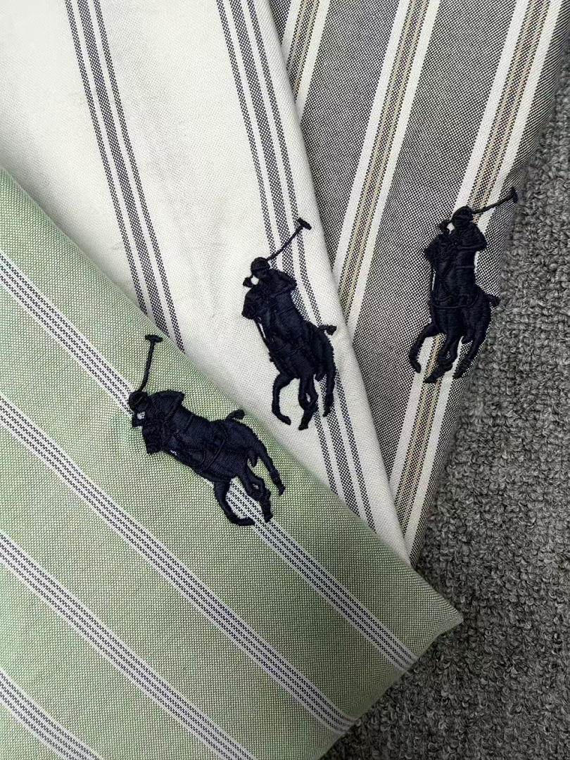 Ralph Lauren Classic Fit Stripe Cotton Broadcloth · A3158 — תמונה 31
