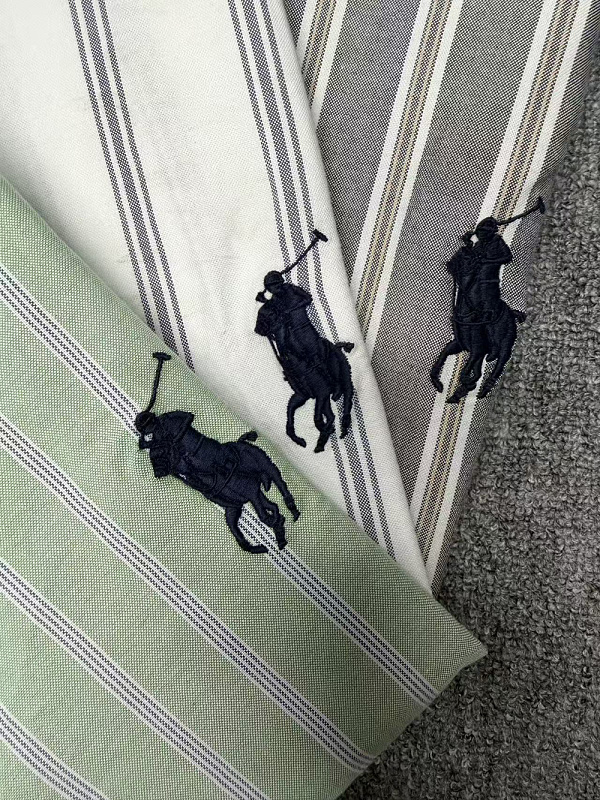 Ralph Lauren Classic Fit Stripe Cotton Broadcloth · A3158 — תמונה 32