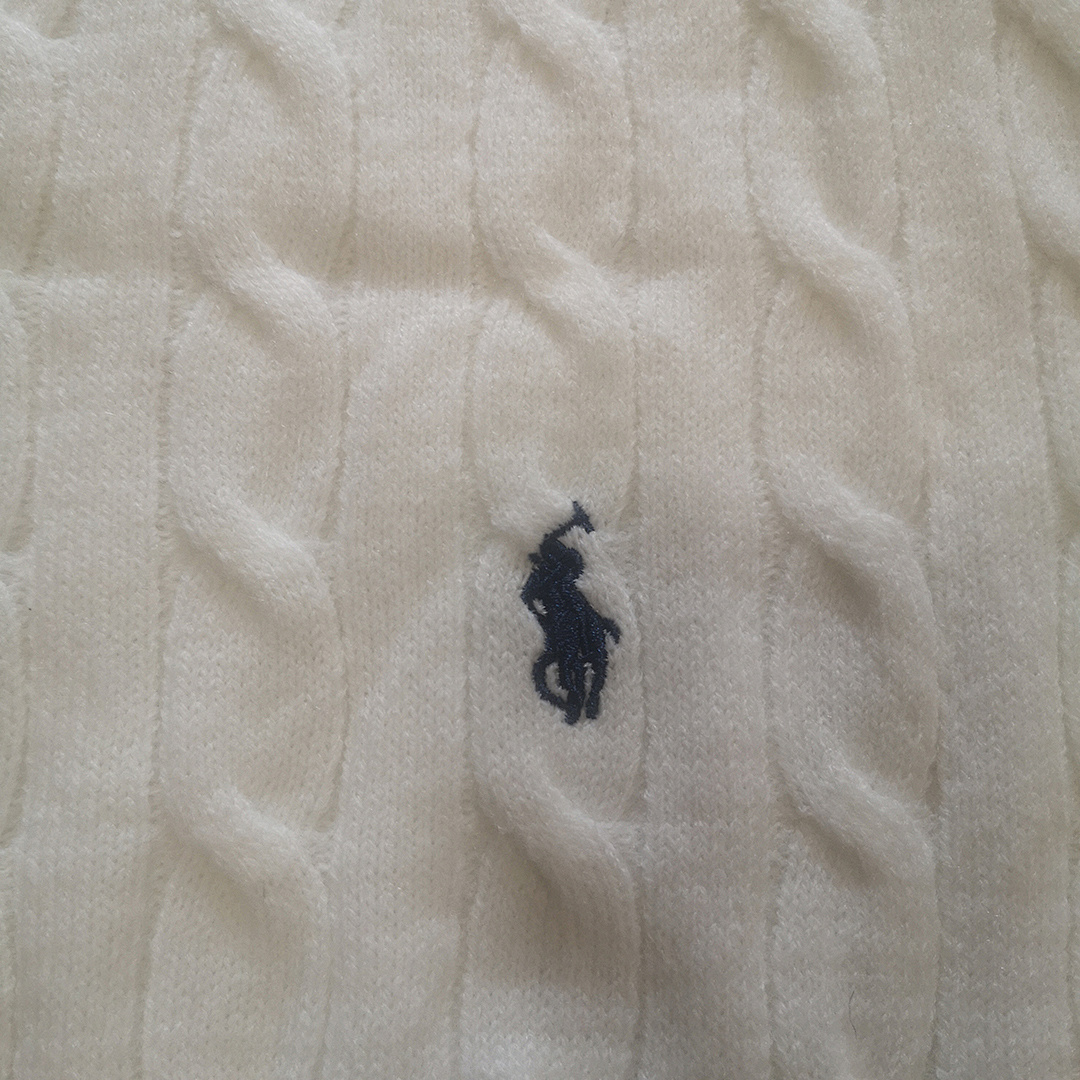 Ralph Lauren Cable-Knit Cotton Crewneck Sweater · A2183 — תמונה 13