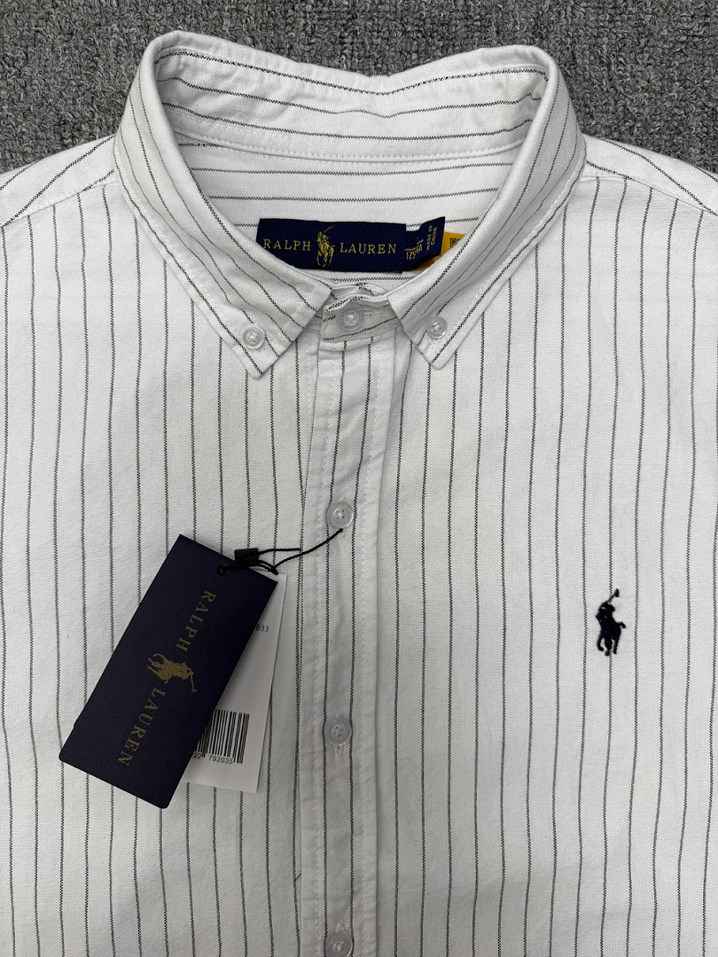 Ralph Lauren Classic Fit Striped Oxford Shirt · A3238 — תמונה 41