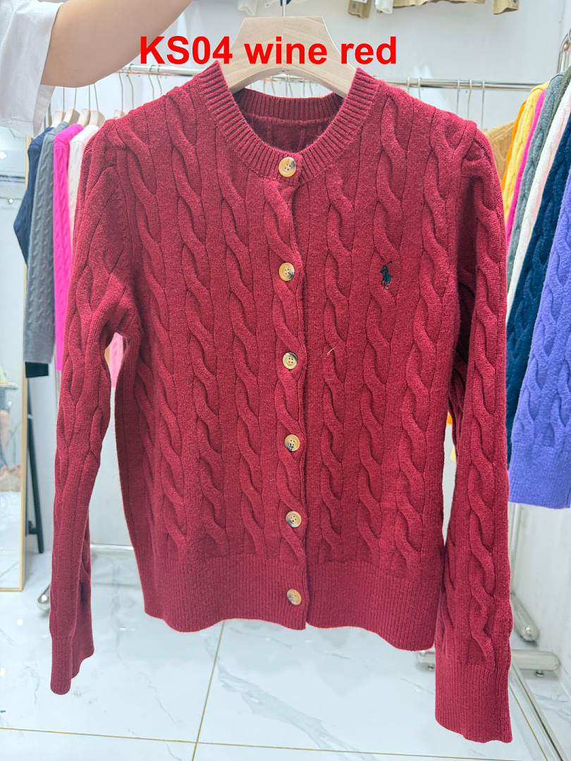 Ralph Lauren Cable-Knit Wool-Cashmere Cardigan · A3364 — תמונה 26