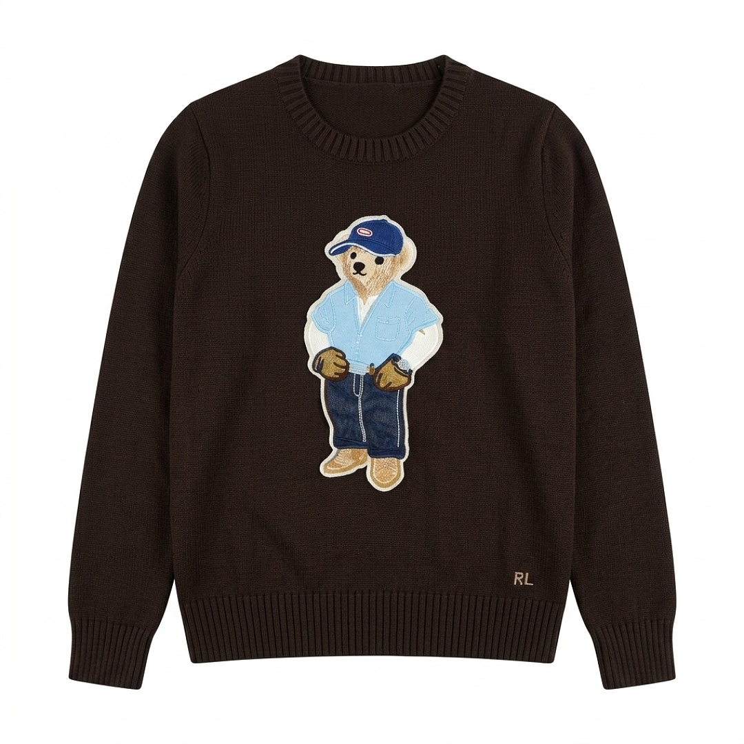 Ralph Lauren Polo Bear Cotton Crewneck Sweater · A3396 — תמונה 70
