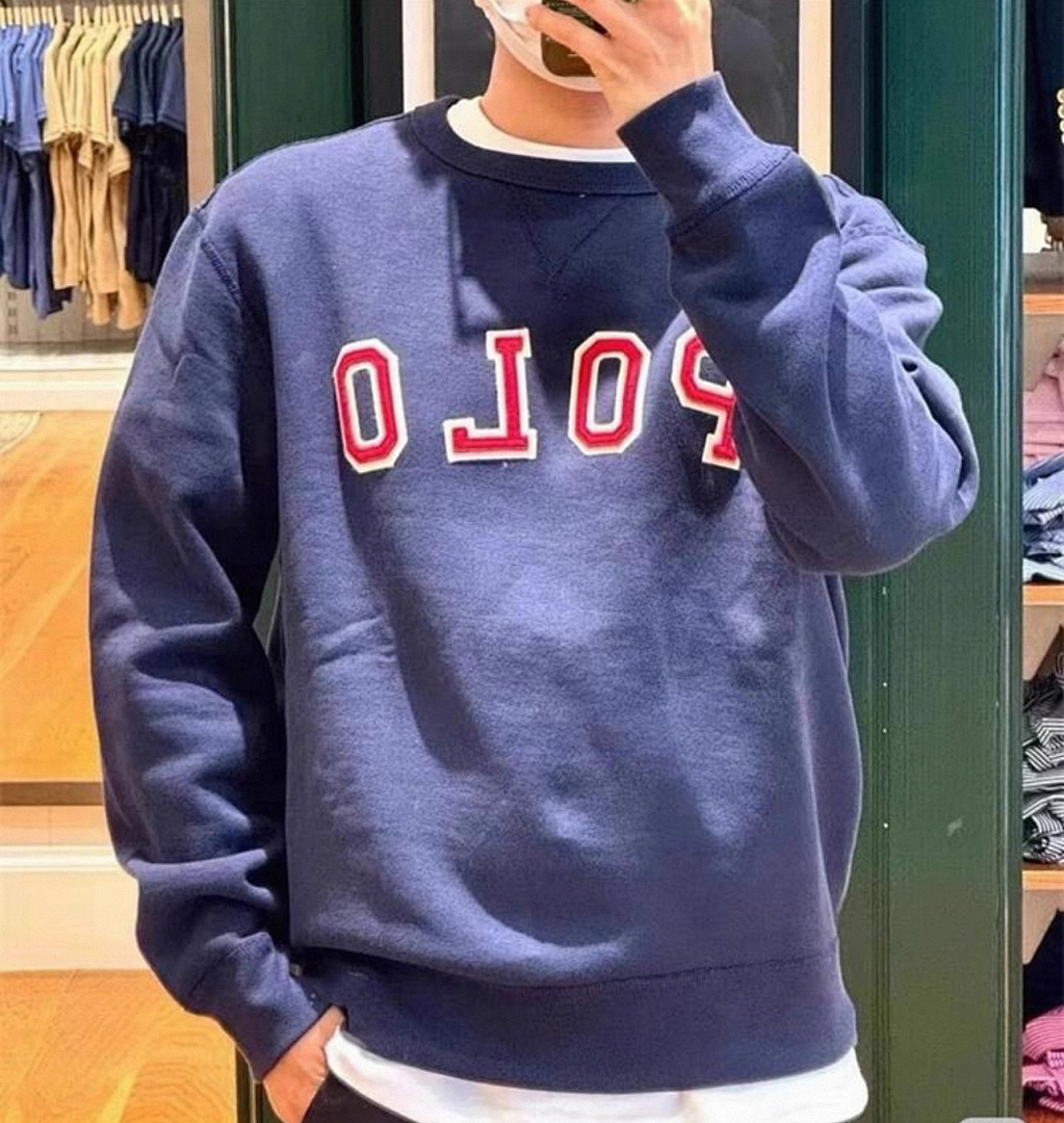 Ralph Lauren Logo Fleece Sweatshirt · A2910 — תמונה 31
