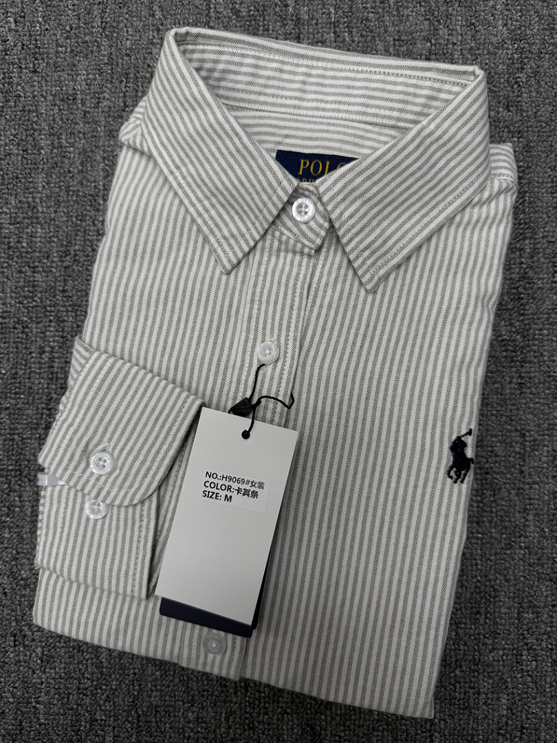 Ralph Lauren Striped Oxford Shirt · A3208 — תמונה 25