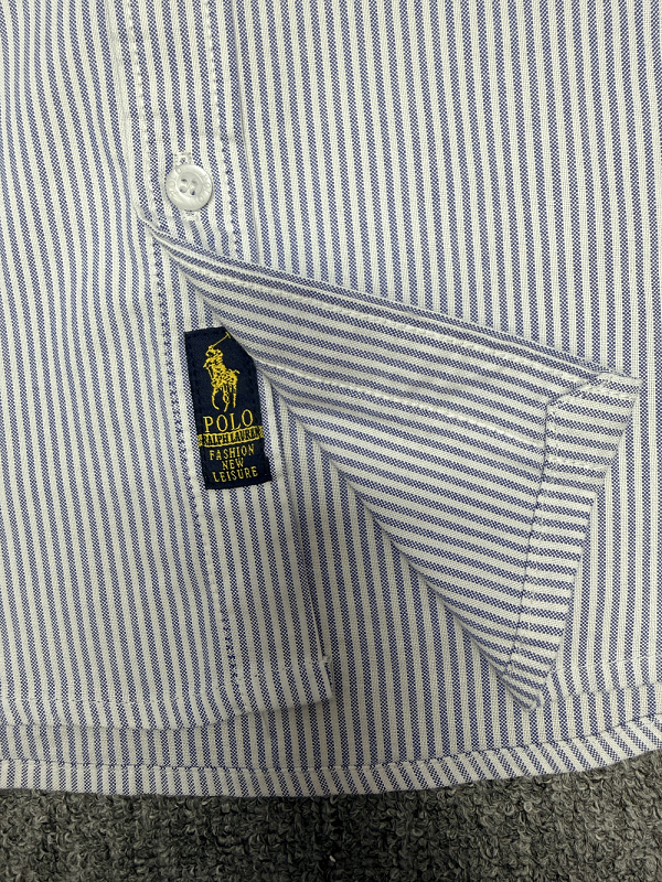 Ralph Lauren Striped Oxford Shirt · A3172 — תמונה 7