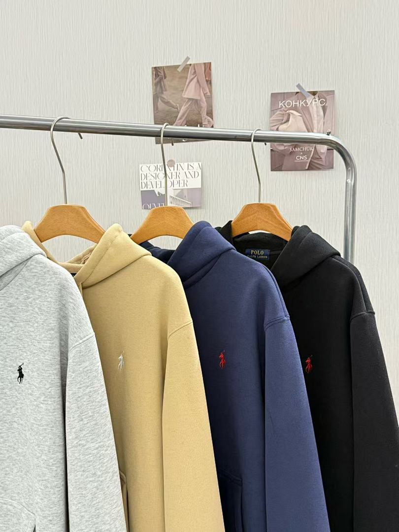 Polo Ralph Lauren RL Fleece Hoodie · A2913 — תמונה 20