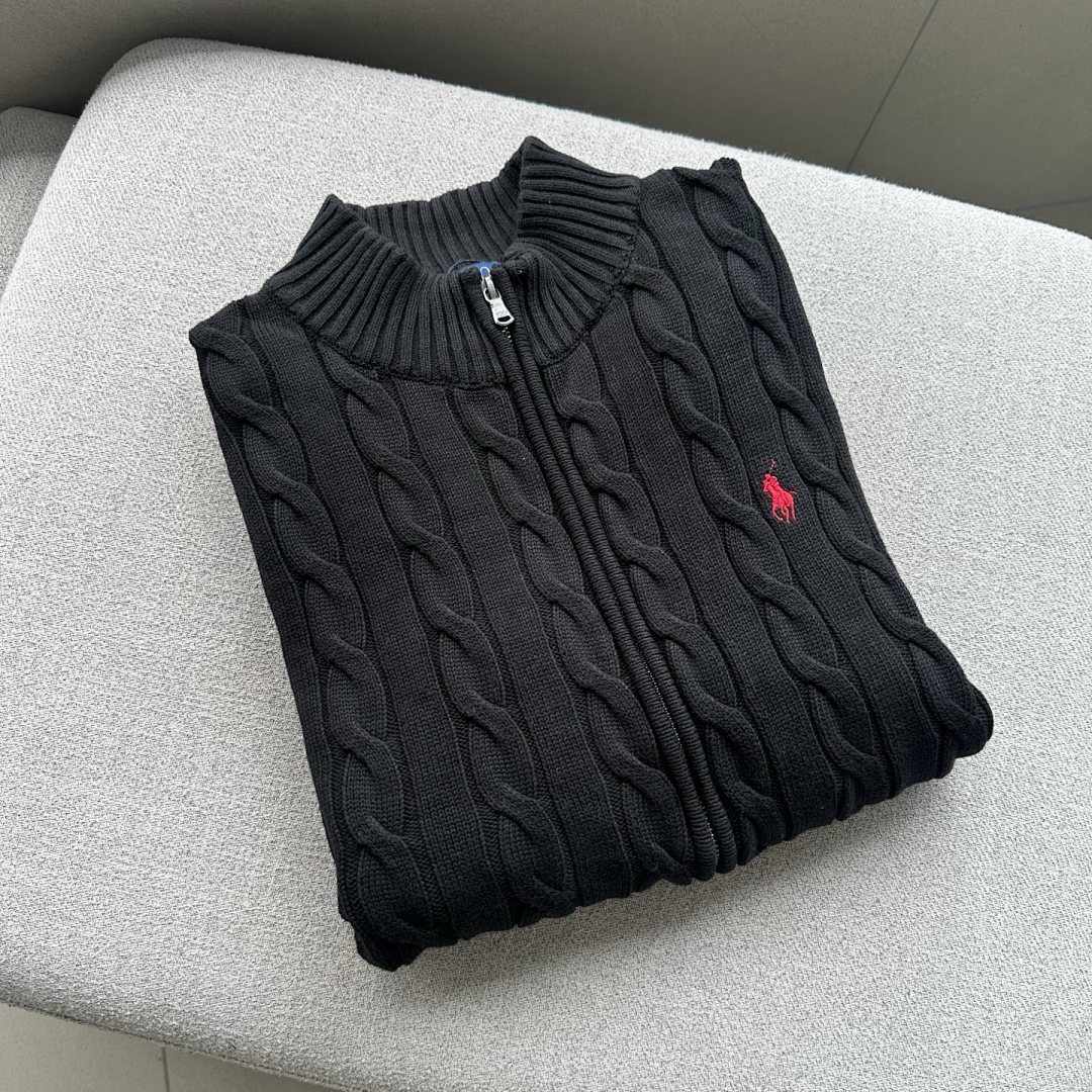 A2592 Rauph Lauren men sweater zipper model — תמונה 12