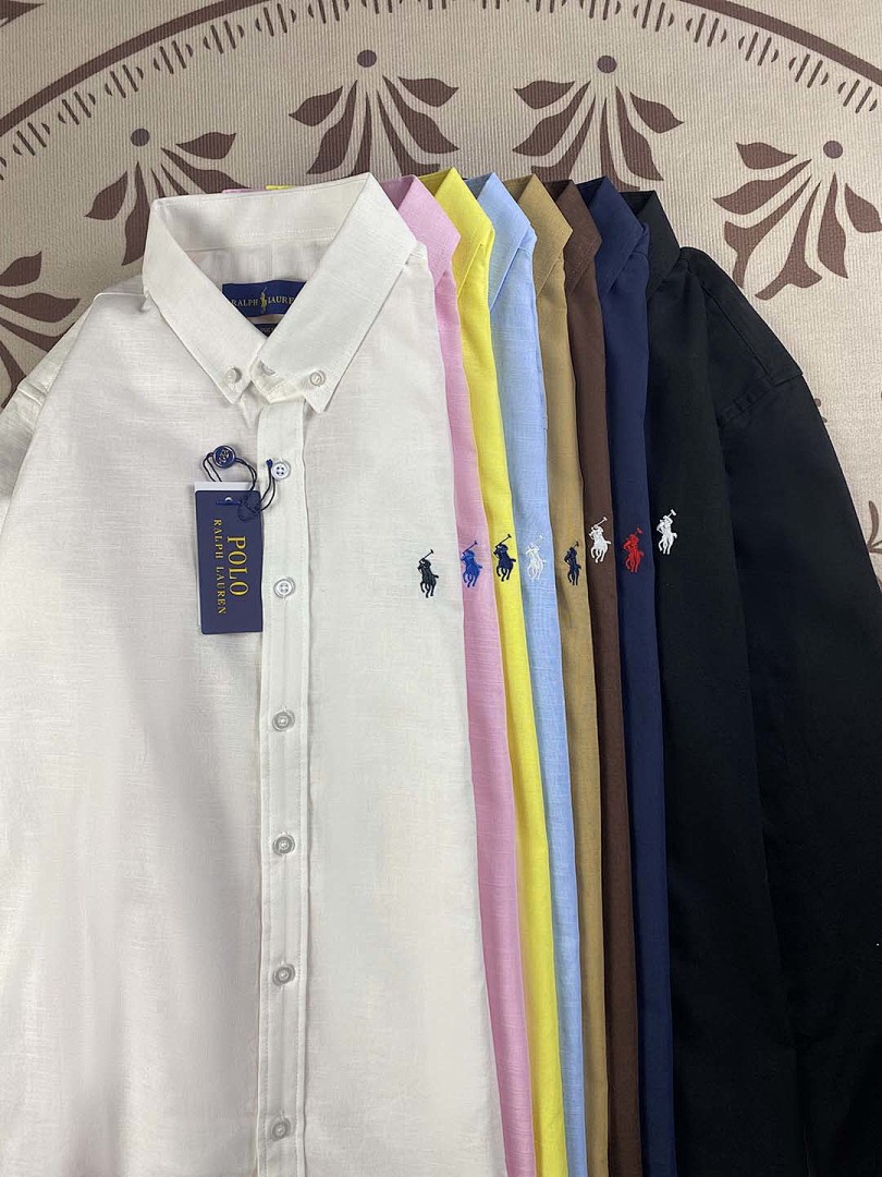 Ralph Lauren Classic Fit Linen Shirt · A2396 — תמונה 45
