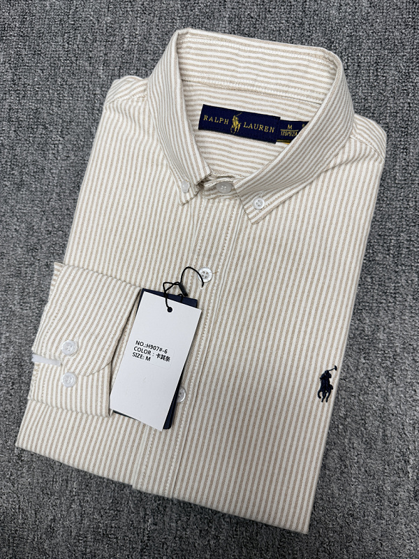 Ralph Lauren Striped Oxford Shirt · A3172 — תמונה 27