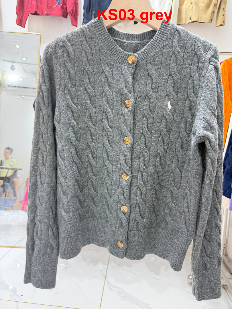 Ralph Lauren Cable-Knit Wool-Cashmere Cardigan · A3364 — תמונה 27