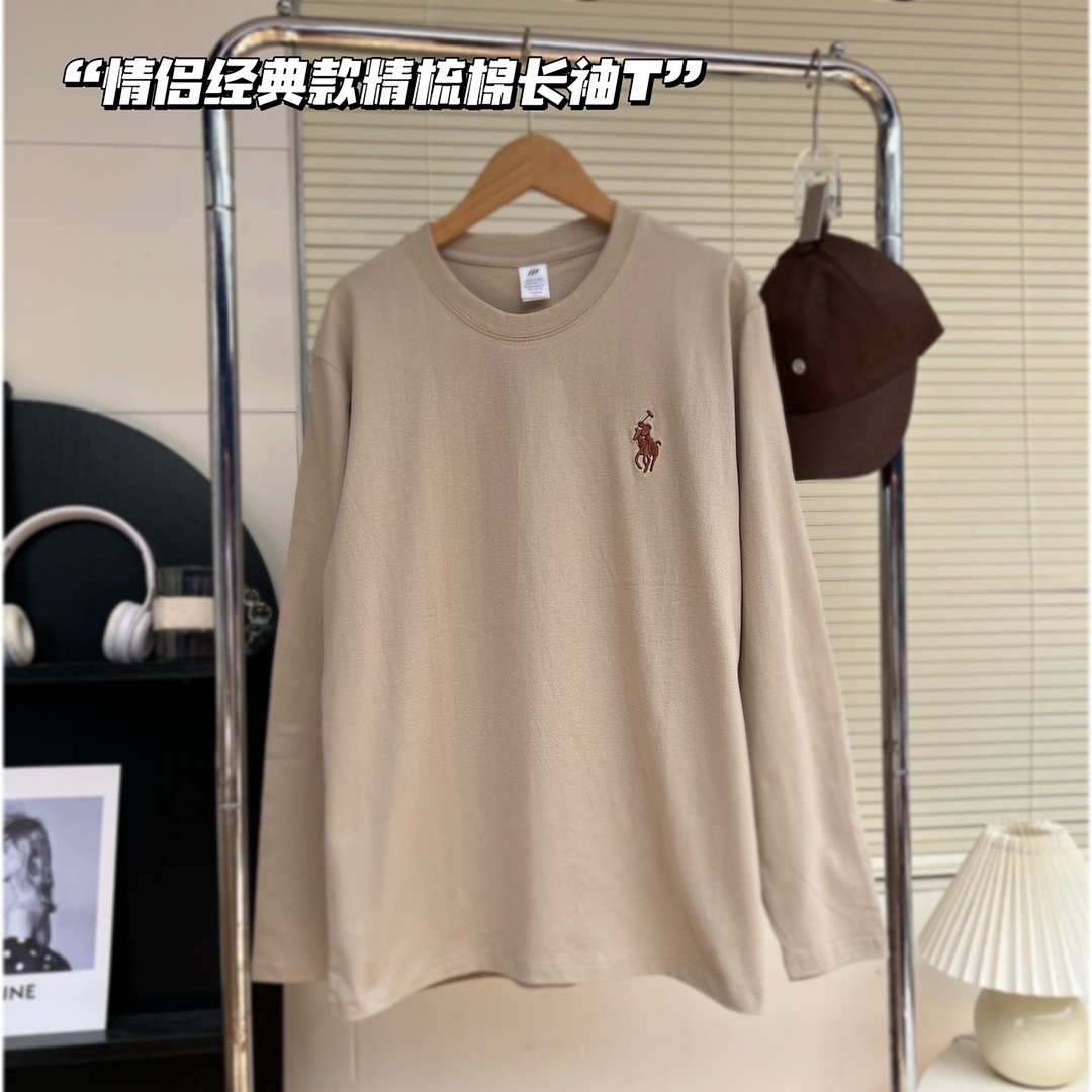 Polo Ralph Lauren Cotton Jersey Long Sleeve T-Shirt · A2712 — תמונה 12