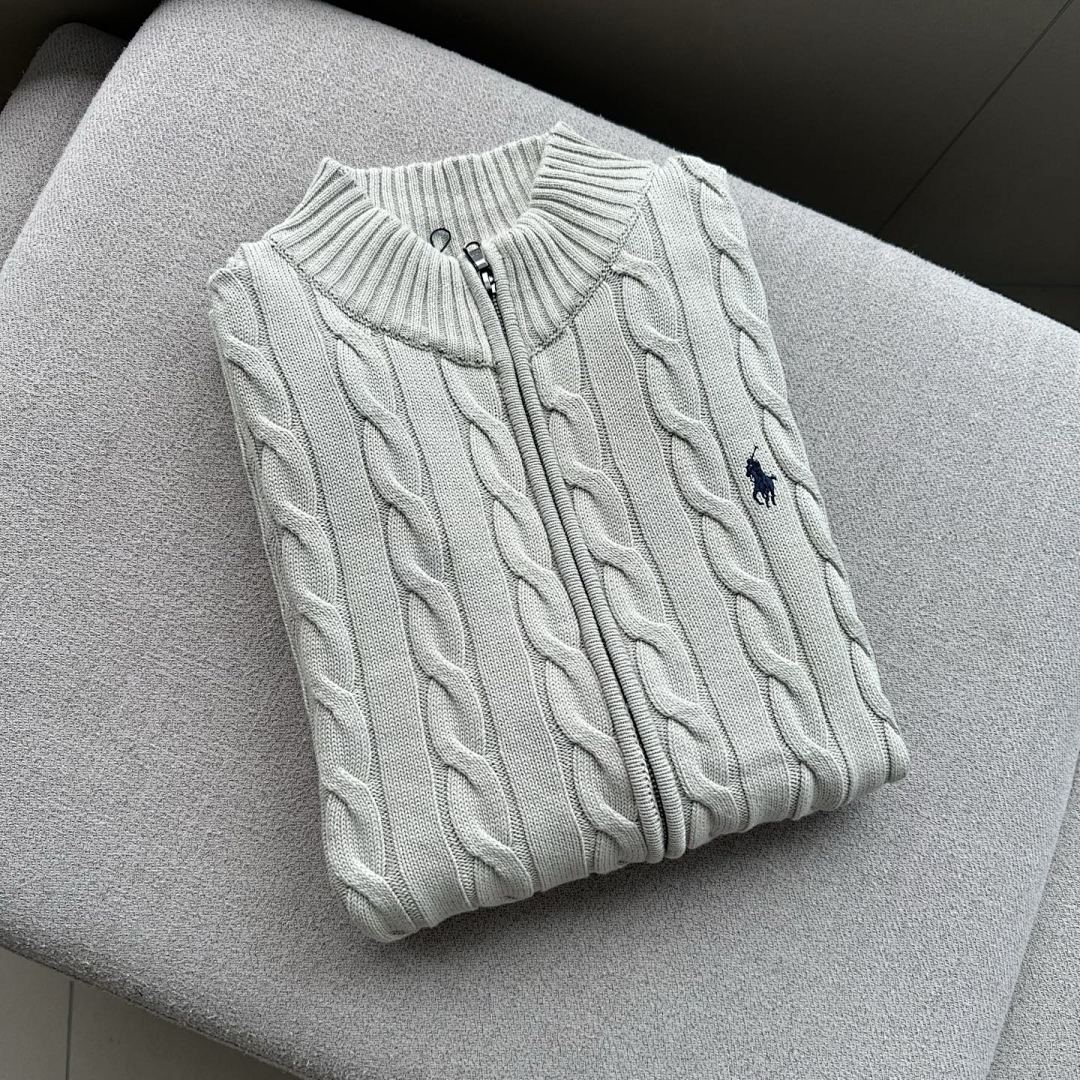 A2592 Rauph Lauren men sweater zipper model — תמונה 13