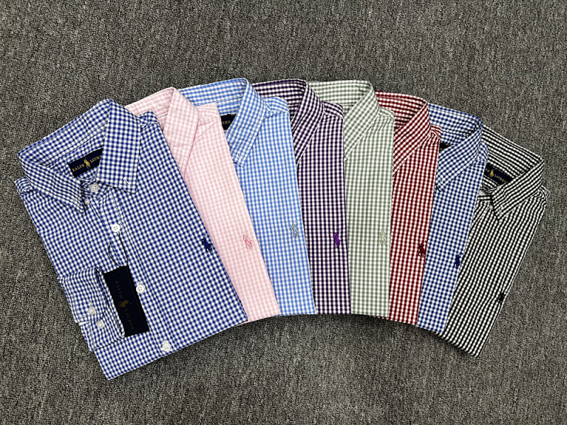 Polo Ralph Lauren Gingham Stretch Poplin Shirt · A2351 — תמונה 12