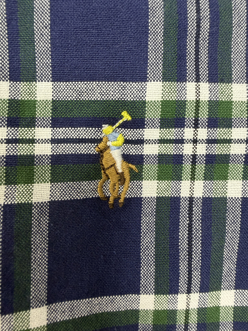 Ralph Lauren Classic Fit Plaid Oxford Shirt · A3248 — תמונה 13