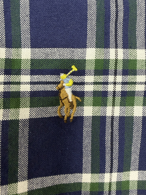Ralph Lauren Classic Fit Plaid Oxford Shirt · A3248 — תמונה 14