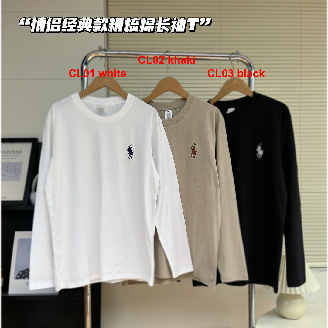 Polo Ralph Lauren Cotton Jersey Long Sleeve T-Shirt · A2712