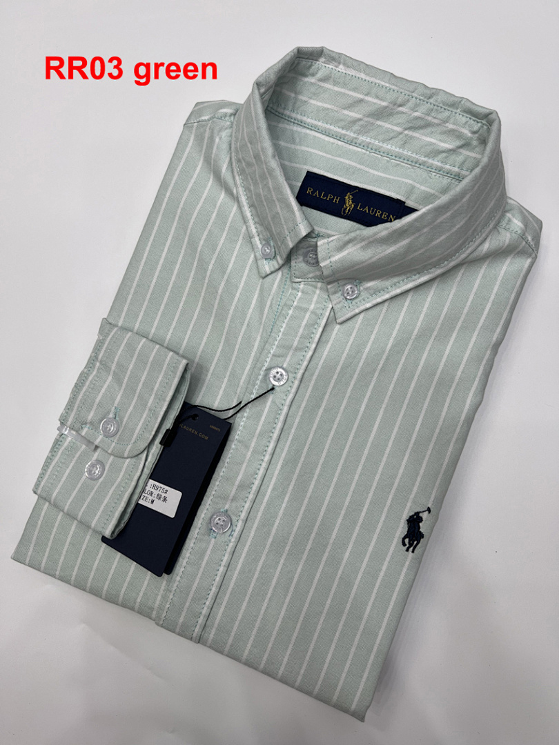 Ralph Lauren Striped Oxford Shirt · A2308 — תמונה 7