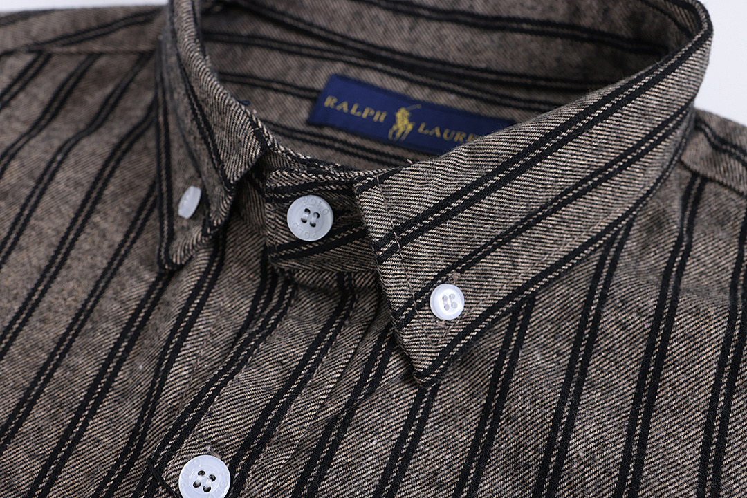Ralph Lauren Striped Poplin Shirt · A2861 — תמונה 14