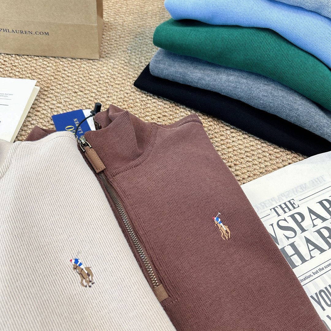 Ralph Lauren Estate-Rib Quarter-Zip Pullover · A2909 — תמונה 12