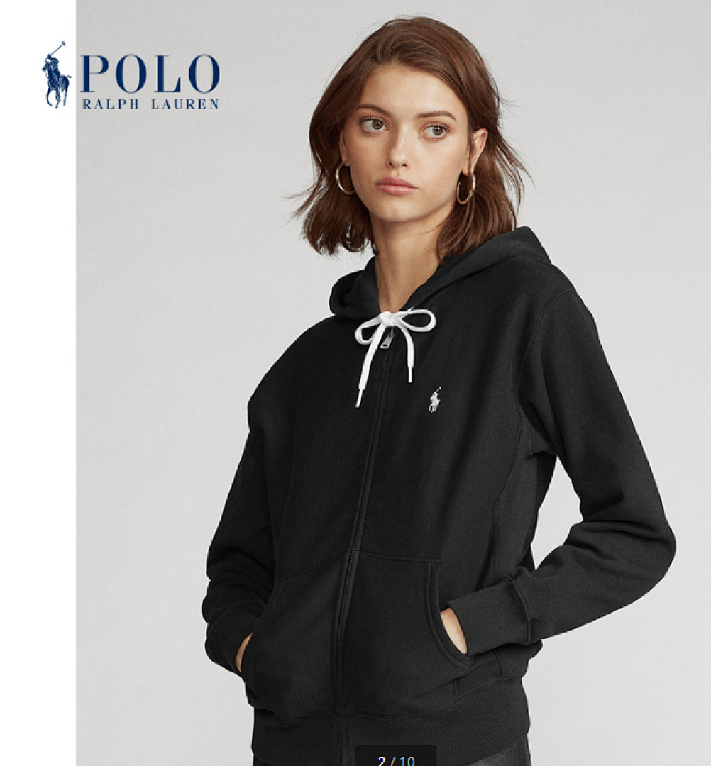 Ralph Lauren Fleece Full-Zip Hoodie · A1331 — תמונה 7