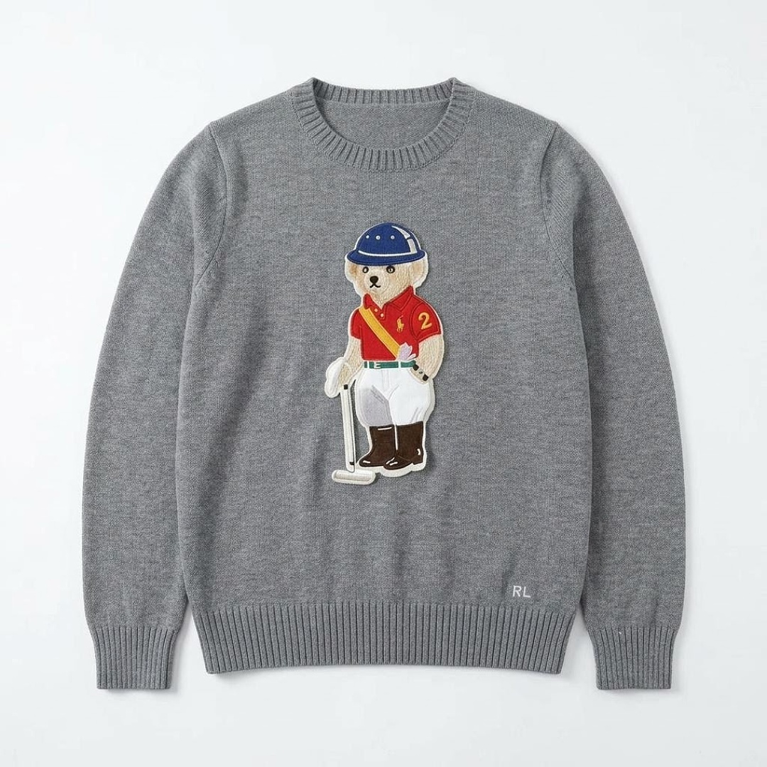 Ralph Lauren Polo Bear Cotton Crewneck Sweater · A3396 — תמונה 16