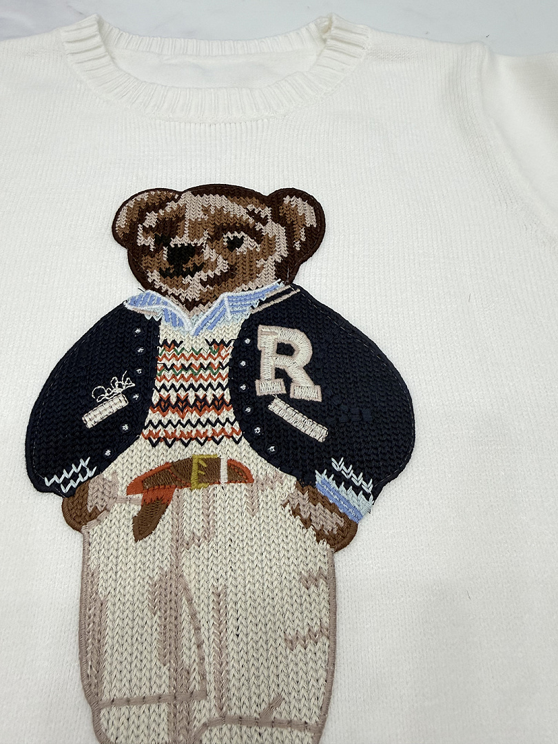 Ralph Lauren Polo Bear Cotton Crewneck Sweater · A3396 — תמונה 82