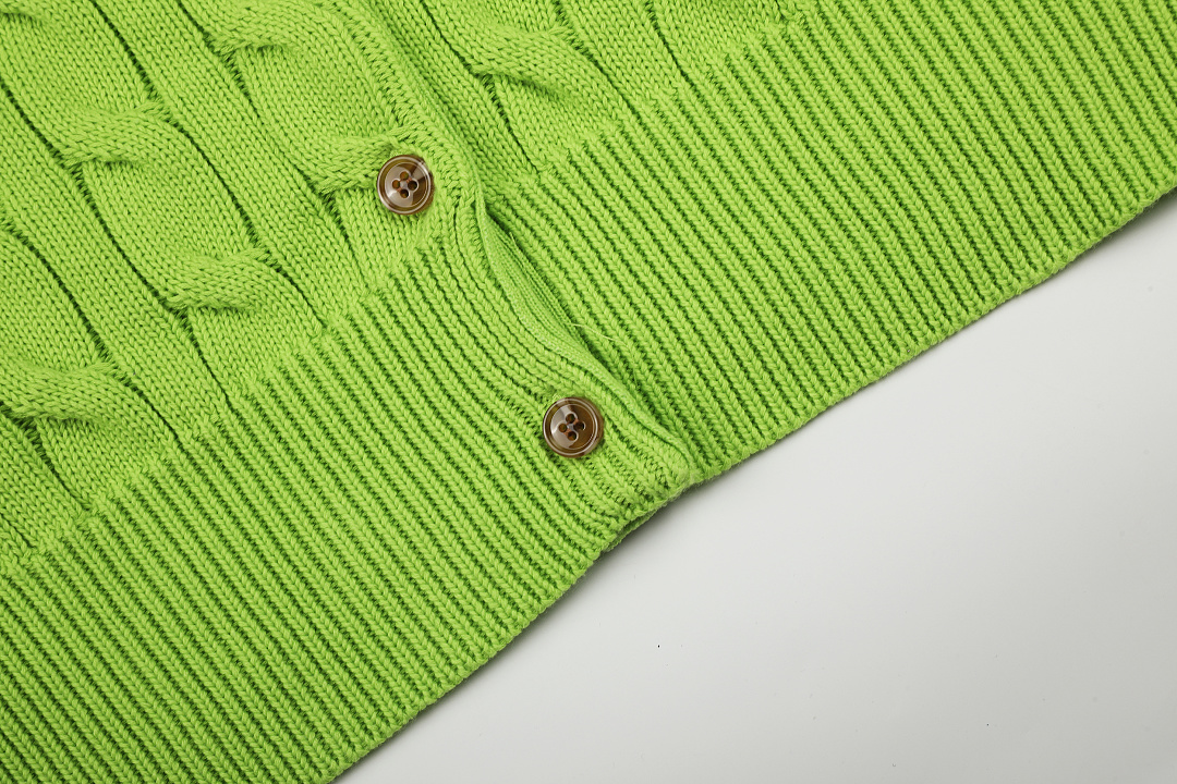 Ralph Lauren Cable Knit Cotton Cardigan · A3415 — תמונה 4